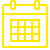 Yellow 2D calendar